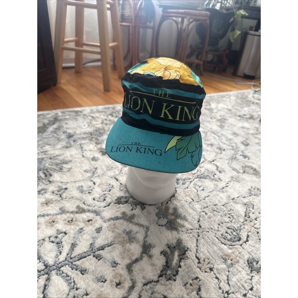 Disney The Lion King Vintage fitted kids Hat Blue Simba 90s